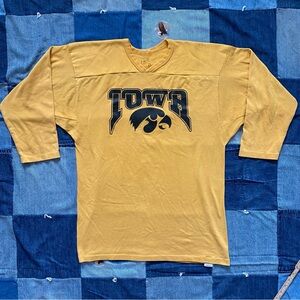 vtg 90s Iowa hawkeyes football jersey tshirt size L